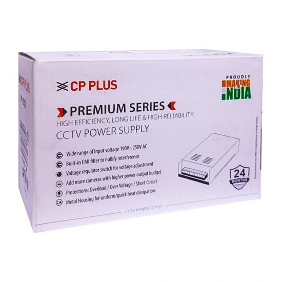 CPPLUS CCTV POWER SUPPLY 8CH METAL12V/10A